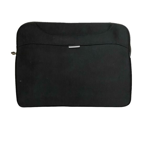 17” Padded Laptop Sleeve Zipper Case Black - Picture 1 of 3